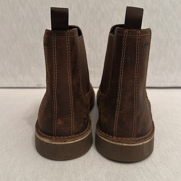 Clarks Brown Bushacre Hill Clarkdale Easy Boots Men's US Size 11.5 - Picture 5 of 12